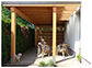 Canopies on terraces