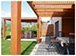 Canopies on terraces