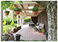 Canopies on terraces