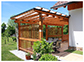 Canopies on terraces