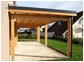 Canopies on terraces