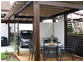 Canopies on terraces